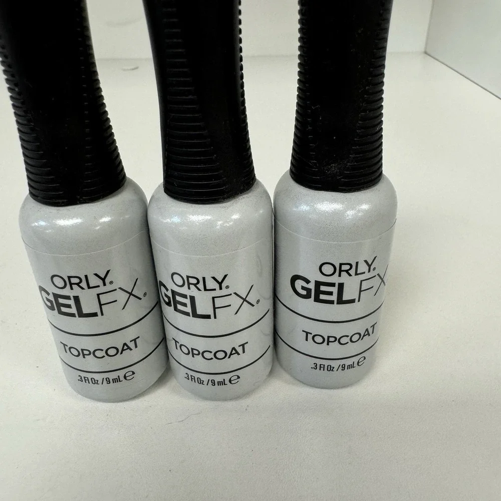 ORLY Gel FX Top Coat 0.3oz/9ml (3 Pack) #34214 New